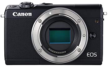 【中古】(未使用品) Canon キャノン ミラーレス一眼カメラ EOS M100 ボディ ブラック EOSM100BK-BODY