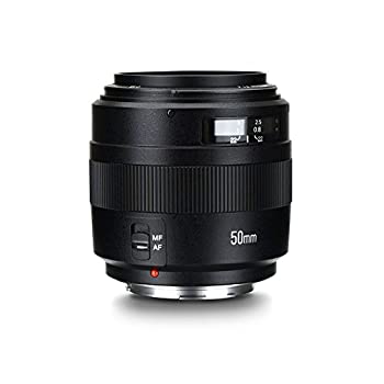 【中古】 標準プライムレンズYongnuo yn50?mm f1?. 4?AF / MF 0.45?Mレンズfor Canon DSLRカメラ