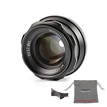 【中古】 7artisans 35mm F1.2 APS-C手動フォーカスレンズコンパクトミラーレスカメラに広くフィットCanonカメラM1 M2 M3 M5 M6 M10 EOS-Mマウント