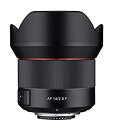 【中古】 Rokinon IO14AF-N 14-14mm F/2.8-22 固定プライムカメラレンズ ブラック(2)