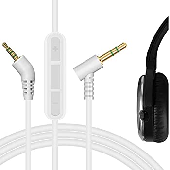 【中古】 Geekria ケーブル QuickFit Audio 互換性 オーディオコード Bose QC3 ヘッドホンケーブル 3.5mm AUX に適合する インラインマイクと音量コント