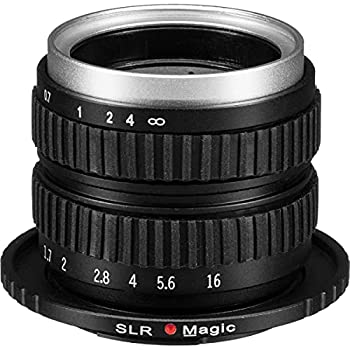 【中古】 SLR Magic 35mm f/1.7 MC レンズ マイクロ4/3用 【中古】 SLR Magic 35mm f/1.7 MC レンズ マイクロ4/3用
