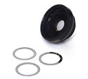 【中古】 0.45X 広角レンズ (HD) クローム仕上げW/マクロ 磁気タイプfor Foscam f18910e
