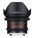 【中古】 Rokinon Cine CV12M-FX 12mm T2.2 シネレンズ 富士フイルムXマウントカメラ用