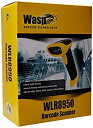 yÁz Wasp WLR 8950 - Barcode scanner - handheld - 450 scan / sec - decoded - PS/2