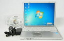 【中古】 Panasonic パナソニック Let's note T8 (CF-T8HWLCPS) C2D SU9600 (1.6GHz) メモリー2G HDD250G 無線 Win7 リカバ付