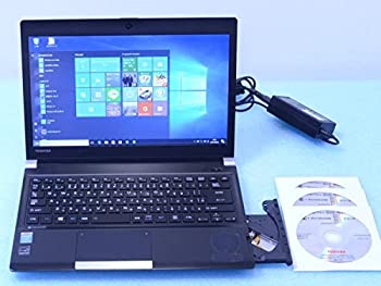 【中古】 東芝 dynabook R734/K Windows10 (Windows8ディスク付属/ にWindows7) 液晶13.3インチ コアi5-4300M:2.6GHz メモリ:4GB HDD:320GB