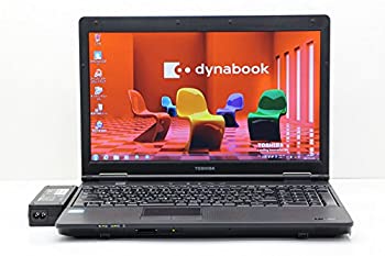 【中古】 東芝 dynabook Satellite B552/G Core i3 3110M 2.4GHz/4GB/320GB/Multi/15.6W/FWXGA (1366x768) /RS232C/Win7
