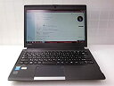 【中古】 東芝 dynabook R734 PR73426KSDBE (Win8.1Pro/Ci5-2.5GHz/メモリ-4GB/HDD-750GB/DVD-Sマルチ/13.3インチ/wi-fi/Webカメラ/リカバリ )