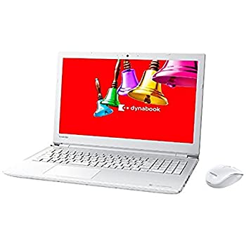 【中古】 東芝 スタンダードノートブック dynabook リュクスホワイト PT55BWP-BJA2