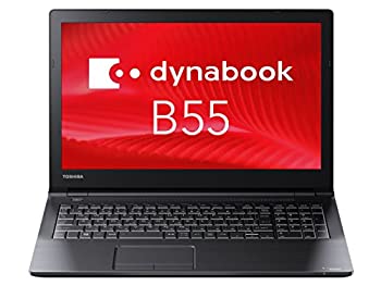 【中古】 TOSHIBA dynabook B55/B PB55BFAD4RDPD81 Core i3-6100U 4GB 500GB_HDD 15.6型HD DVD-Sマルチ WLAN有 テンキー付キーボード Win7 32-64