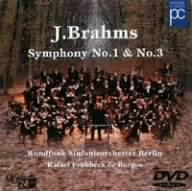 【中古】 ブラームス 交響曲第1番 第3番 ブルゴス ベルリン放送交響楽団 [DVD] trmt-1-10219708 バリューコネクト パッケージ画像