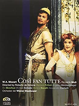 【中古】 モーツァルト コシ・ファン・トゥッテ 全曲 デ・シモーネ演出 ムーティ&ウィーン国立歌劇場 フリットリ キルヒシュラーガー [DVD]