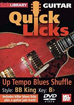 楽天バリューコネクト【中古】 Guitar Quick Licks: Bb King Style Up Tempo Blues [DVD] [輸入盤]