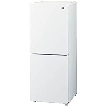【中古】 ハイアール 霜取り不要 3段引出し式冷凍室がひとり暮らしに便利! 148L冷凍冷蔵庫(ブラック) ホワイト JR-NF148A-W