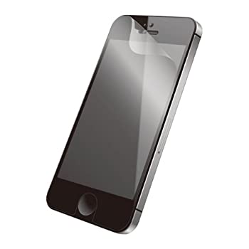 【中古】(未使用品) ELECOM エレコム iPhone SE/5/5S 液晶保護フィルム エアーレス加工 スムースタッチ PS-A12FLSA