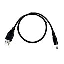 【中古】 COMON 電源供給ケーブル USB (Aタイプ) - DC 5V 0.5A 外径4.0mm 内径1.7mm 長さ0.5m DC05-4017