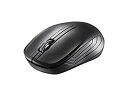 【中古】 バッファロー BSMRW21BKZ 無線IR LEDマウス 3ボタン ブラック