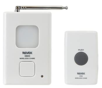  リーベックス (Revex) ワイヤレス チャイム Xシリーズ 送受信機セット インターホン 呼び出しチャイムセット X810