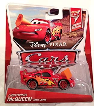 š MATTEL 2013 Disney-PIXAR CARS LIGHTNING McQUEENS LIGHTNING McQUEEN WITH CONE