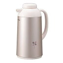 【中古】 象印マホービン (ZOJIRUSHI) ガラス 魔法瓶 卓上 ポット 保温 保冷 ピンク AG-LB10-PA