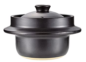 【中古】 パール金属 おかゆ ご飯鍋 2合 炊き 電子 レンジ 対応 炊飯器 レシピ付き あじわい L-1805