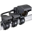 【中古】 デイトナ バイク用 USB電源(合計5V/2.1A) シガーソケット(12V5A) バッテリー接続 常時通電 USB-A×2 シガーソケット×1 93043