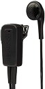 【中古】 ケンウッド EMC-13 イヤホン付きクリップマイクロホン インナーイヤータイプ EMC-13 ブラック(2)