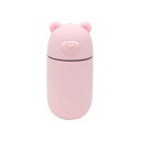 【中古】 USBポート付きクマ型ミニ加湿器 URUKUMASAN (うるくまさん) ピンク