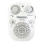 【中古】 ハピソン(Hapyson) LEDライト付き防水ラジオ ホワイト YH-101-W