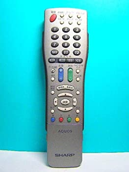 【中古】 シャープ テレビリモコン GA510WJSA 【中古】 シャープ テレビリモコン GA510WJSA