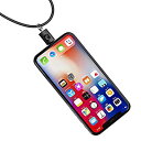 【中古】 Simplism Lightningコネクター用ネックストラップ ブラック TR-LSI-BK