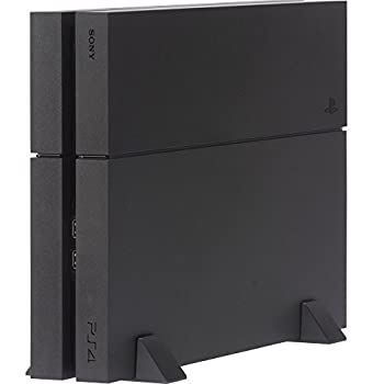 【中古】 CYBER コンパクト縦置きスタンド ( PS4 用) ブラック
