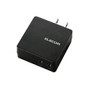 【中古】 エレコム スマホ用AC充電器/2A/2台同時/USB-Aメス2ポート