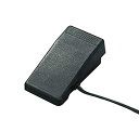 【中古】 ジャノメ純正電子ミシン用フットコントローラー(黒色 丸3ピンプラグ)プラグサイズ縦26ミリ横12ミリ