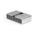 【中古】 StarTech.com 7.1ch対応USB-DACヘッドホンアンプ S PDIF対応 8x 3.5mmミニジャック 2x 3.5mmトスリンク角型...