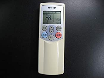 【中古】 東芝純正パーツ エアコン用リモコン WH-F03J 4306S396