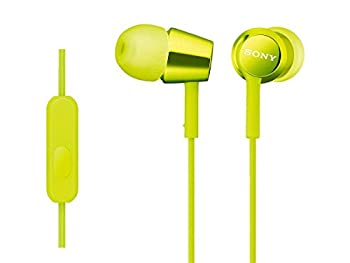 【中古】 ソニー イヤホン MDR-EX150AP カナル型 リモコン マイク付き グリーン MDR-EX150AP G