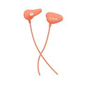  ambie sound earcuffs (アンビー サウンドイヤカフ) (Stamp Orange) イヤホン リモコン付 通話 イヤフォン 有線 ながら聞き 耳にいれない