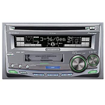 【中古】 カロッツェリア (パイオニア) DSPメインユニット CD カセット チューナー・WMA MP3 WAV対応 FH-P040