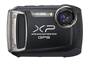【中古】(未使用品) FUJIFILM 富士フイルム デジタルカメラ FinePix XP150 防水 ブラック F FX-XP150B