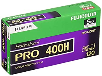 【中古】 FUJIFILM 富士フイルム カラーネガフイルム (プロフェッショナル用) フジカラー PRO400H ブローニー 12枚 5本 120 PRO400H EP NP 12EX 5