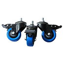 【中古】 TRIAD-ORBIT TC ストッパー付キャスター 3個セット