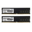 【中古】 Patriot Memory DDR4 2666MHz PC4-21300 16GBキット (2 x 8GB) デスクトップ用メモリ PSD416G2666K