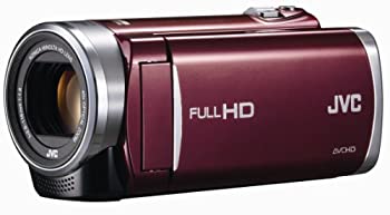 【中古】 JVC KENWOOD ビデオカメラ EVERIO GZ-E220 内蔵メモリー 8GB レッド GZ-E...