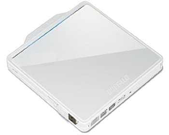 【中古】 BUFFALO バッファロー BDXL USB2.0用 ポータブルブルーレイドライブ ホワイト BRXL-PC6VU2-WH