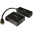 【中古】 StarTech.com HDMIエクステンダー延長器 コンパクト送信機 HDBaseT規格対応 4K UHD対応 最大70m延長 Cat5eケーブル使用 ST121HDBTDK