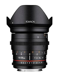 【中古】 Rokinon 20mm T1.9 Cine DS AS ED UMC 広角シネレンズ Canon EF用