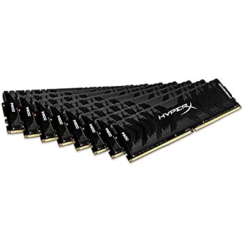 【中古】 キングストン Kingston デスクトップPC用メモリ DDR4-3000 16GBx8枚 HyperX Predator CL15 1.35V HX430C15PB3K8 128