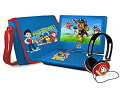 【中古】 Ematic Nickelodeons パウパトロールテーマ 7インチ ポータブルDVDプレーヤー ヘッドホンとトラベルバッグ付き ブルー
